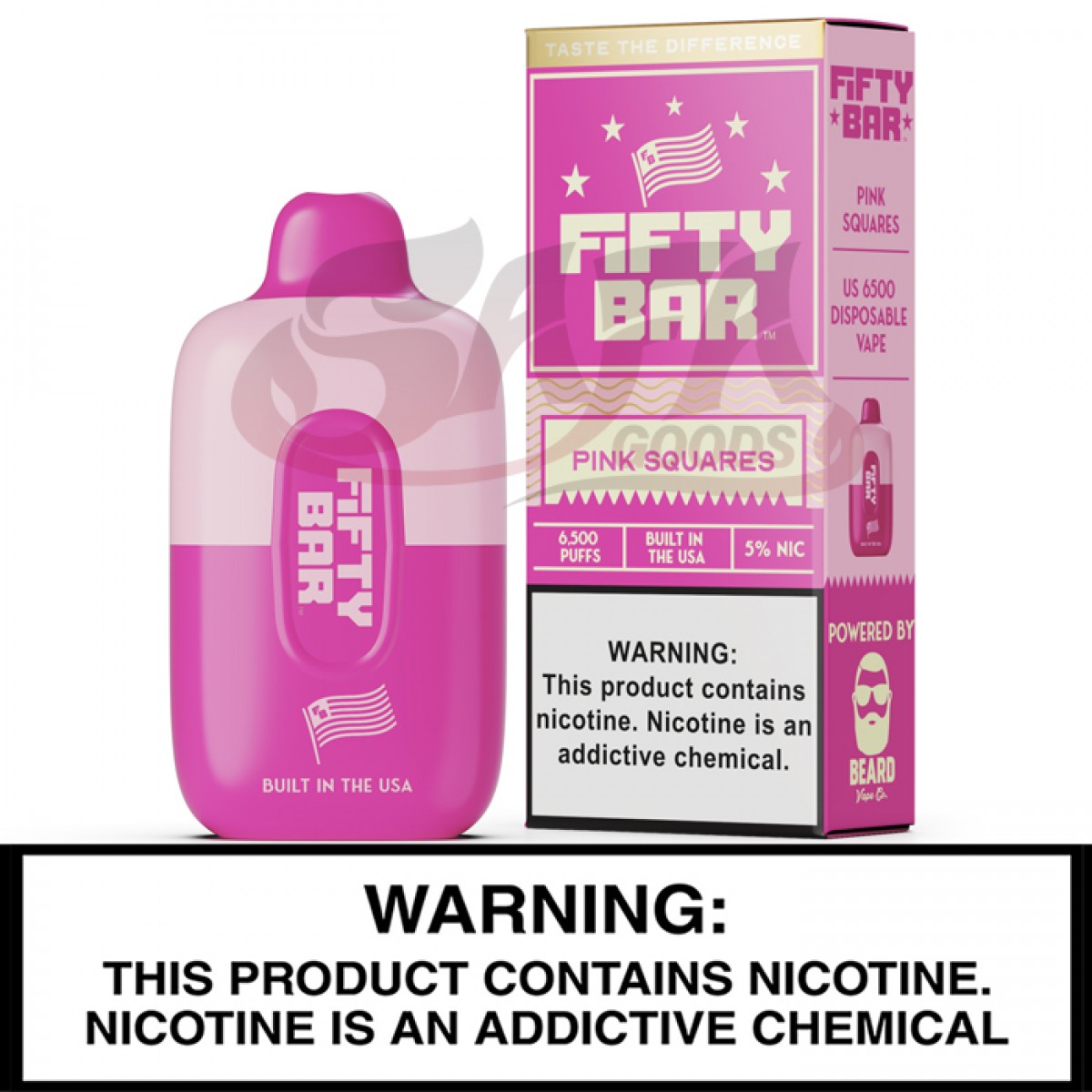 Fifty Bar - 6500 Puff Disposable Vapes [5PC]